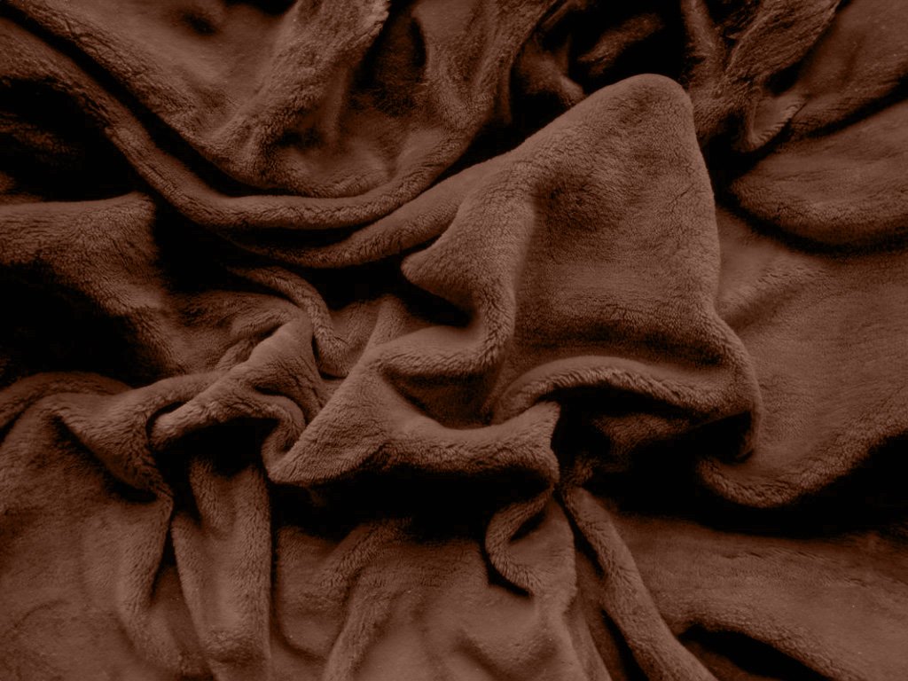 Hřejivé prostěradlo mikroplyš BRONE hnědé 90x200 cm