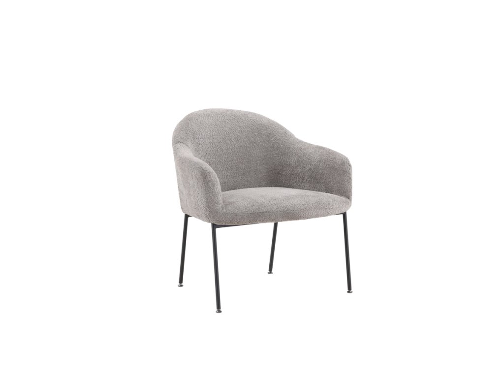 <div class="basic-desctiption-wrapper"> <div class="basic-description-parameters"> <div class="description-item open"> <div class="description-item-topic"> <h2>Materiál</h2> </div> <div class="description-item-content"> <ul> <li><strong>Potah:</strong> tkanina Boucle (100% polyester)</li> <li><b>Ocel: </b>Černá</li> </ul> </div> </div> <div class="description-item open"> <div class="description-item-topic"> <h2>Rozměry</h2> </div> <div class="description-item-content"> <ul> <li><strong>Šířka:</strong> 85 cm</li> <li><strong>Hloubka:</strong> 80 cm</li> <li><strong>Výška:</strong> 88 cm</li> <li><strong>Výška sedu:</strong> 51 cm</li> <li><strong>Hloubka sedu:</strong> 60 cm</li> <li><strong>Šířka sedu:</strong> 58 cm</li> <li><strong>Výška područek:</strong> 20 cm</li> <li><strong>Nosnost:</strong> 120 kg</li> </ul> </div> </div> <div class="description-item close"> <div class="description-item-topic"> <h2>Provedení</h2> </div> <div class="description-item-content"> <ul> <li><strong></strong>Jemná potahová tkanina Boucle s výraznou texturou</li> <li>Minimalistický design</li> <li>Odolné kovové nohy</li> <li>Měkké polstrování celého křesla</li> </ul> </div> </div> </div> <div class="basic-description-descrip"> <h2>Pohodlí a styl v jednom</h2> <p>Křeslo s potahem Boucle kombinuje moderní design a maximální komfort. Jeho jemná tkanina s výraznou texturou dodává interiéru eleganci a útulnost, zatímco pevné kovové nohy zajišťují stabilitu a odolnost. Ideální je do obývacího pokoje, pracovny nebo ložnice, kde vytvoří příjemné místo pro odpočinek. Díky měkkému polstrování a ergonomickému tvaru si užijete dokonalý relax, ať už si čtete knihu, sledujete oblíbený film, nebo si jen užíváte chvíli klidu.</p> </div> <div id="product_upsellwrapper" data-box-id="28"> </div> </div>