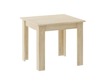 49504 jidelni stul s deskou v dekoru dub sonoma umeko 80x80