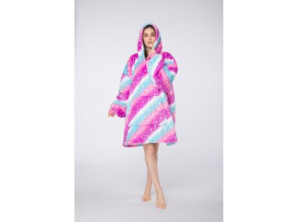 52631 12 deka s rukavy a kapuci aurora barevna