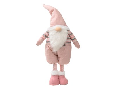 Okrasni škratek GNOME 90 cm, roza