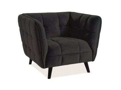 26664 cerne relaxacni kreslo castello 1 velvet