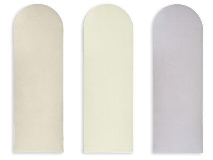 Čalouněný nástěnný panel FENCE PAROS 20x60 cm (Barva Smetanasti)
