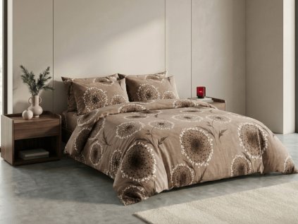 65030 9 mikroplysove povleceni pampelino svetle hnede