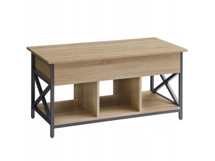 Konferenční stolek TAYLOR SONOMA s výsuvnou deskou 100x50 cm – stylový doplněk obýváku