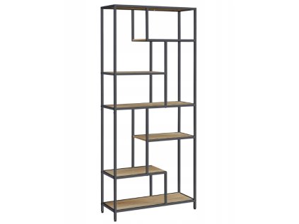 Regál TAYLOR SONOMA 6 polic, 180x80 cm – stylové úložné řešení