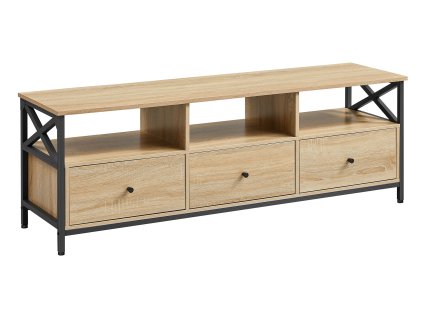TV stolek TAYLOR SONOMA 147x40 cm – moderní design, šuplíky a police pro praktické uspořádání obývacího pokoje.
