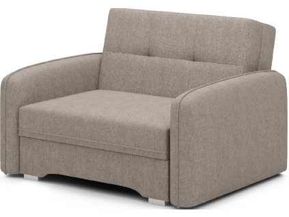 Stylová rozkládací pohovka LAINE béžová pro každodenní relaxaci