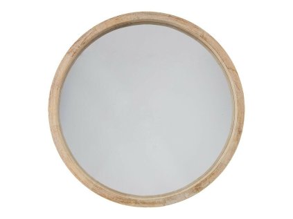 Nástěnné kulaté zrcadlo MIRALIA Ø 50 cm – stylový doplněk