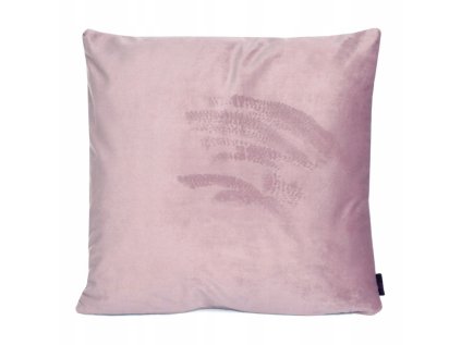 Dekorační povlak na polštář VELVET 40x40 cm světle fialový do obýváku