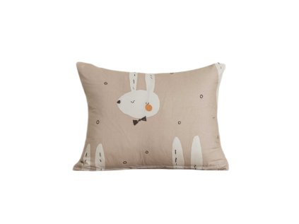 Stylový dětský povlak WHITE RABBIT 40x50 – králíček s motýlkem