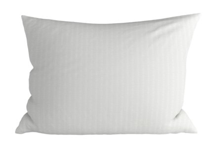 Bílý krepový povlak na polštář STANDO 70x90 cm do ložnice
