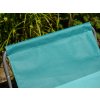 Ergonomické skládací plážové lehátko SAND, zelené pruhy pro maximální pohodlí