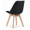 Pohodlná jídelní židle DAREN NORI s ergonomickým designem a nohami z bukového dřeva.
