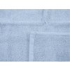Bavlněná koupelnová předložka BASIC 45x65 cm světle modrá