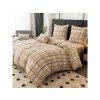 65972 7 mekke povleceni mikroplys plaid kremove pro pohodlny spanek
