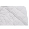 Komfortní chránič matrace WARM 200 x 220 cm s výplní a prošitím