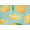 Komplet 2 zložljivih plažnih ležalnikov SAND LEMON
