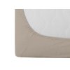 Kvalitní jersey prostěradlo cappuccino – rozměr 90x200 cm