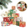 Adventní kalendář BOXMAS DIY 24 krabiček k naplnění dárky