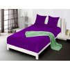 Mikroplyšové prostěradlo SOFT 90x200 cm fialové – měkké a pohodlné