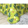 80771 4 hrejivy prehoz na postel christmas tree zeleny s vlockami