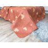 80774 1 designovy prehoz na postel orange heart ruzovy a vyrazny