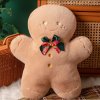 Originální vánoční polštář GINGERBREAD perníček béžové barvy