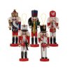 Vánoční ozdoby NUTCRACKER sada 5 ks, barevné dekorace na stromek