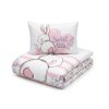 89394 1 designove detske povleceni bunny sweet bile s kreslenym zajicem