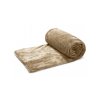 Béžová mikroplyšová deka CALMI 150×200 cm – hřejivá a měkká