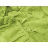 Pohodlné froté prostěradlo EXCLUSIVE světle zelené 90 x 200 cm