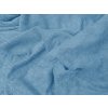 Froté prostěradlo EXCLUSIVE modré 90 x 200 cm z hebkého a savého materiálu