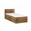 Postel SOFIA 80 x 200 cm, dub artisan