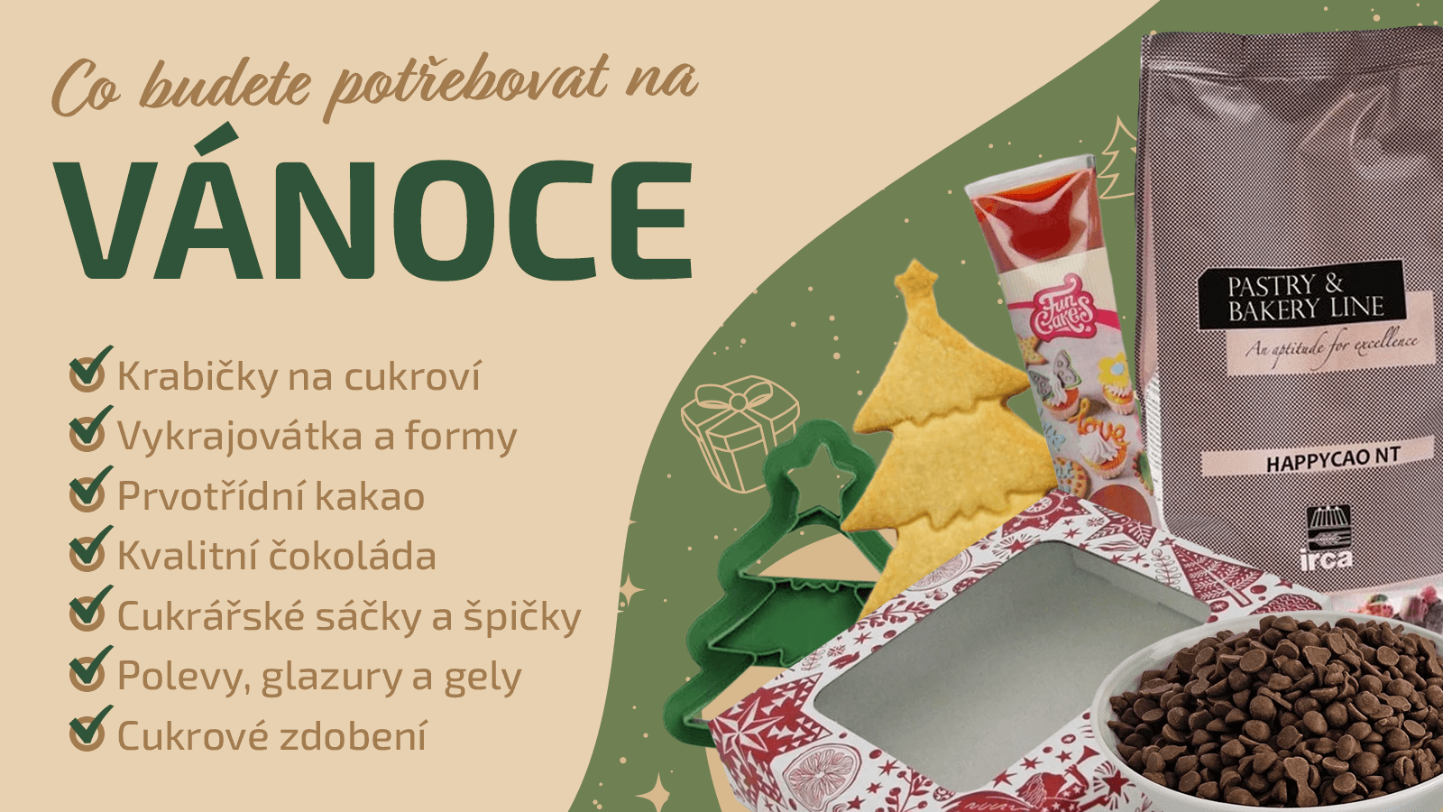 CHECK LIST na vánoční pečení