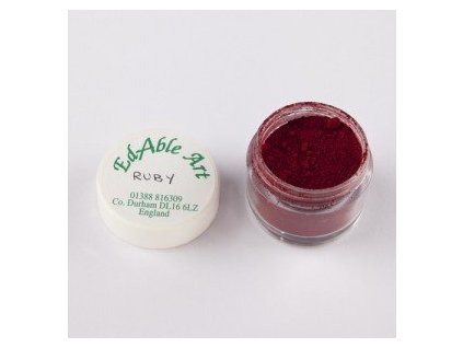 Prachová matná barva Ruby