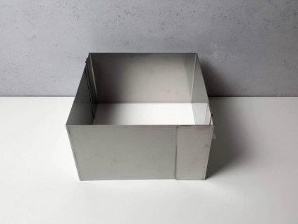 Pevná rozložitelná forma čtverec 20x20cm (výška 12cm)