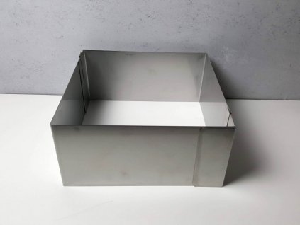 Pevná rozložitelná forma čtverec 25x25cm (výška 12cm)