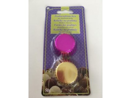 alvarak hlinikove kosicky na pralinky 50 ks mix p 907 al barevne mix