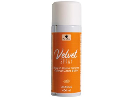 Sprej Velvet ORANGE Martellato, 400 ml