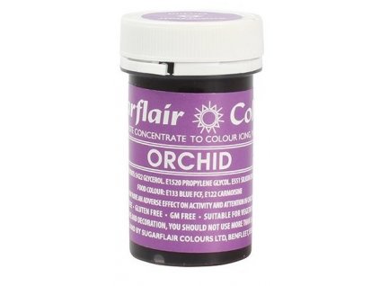 Gelová barva Sugarflair Spectral ORCHID, 25g