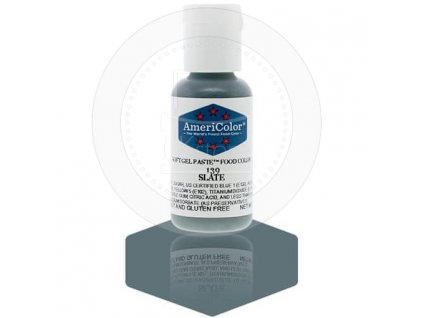 Gelová barva Americolor Soft Gel Paste Slate 139, 21g