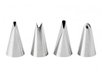 Sada nerezových špiček Flower and Leaf Wilton, 4ks