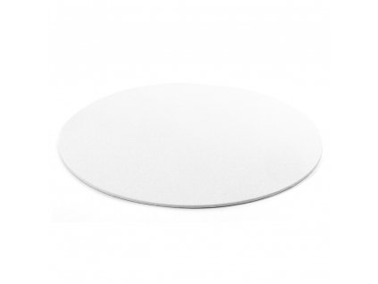 Pevná bílá podložka Decora, 3mm, pr. 25cm