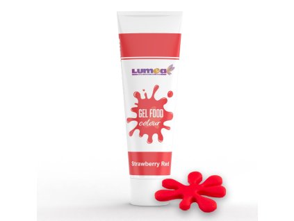Gelová barva Lumea Strawberry Red, 30g