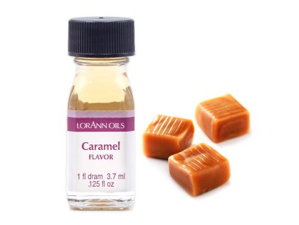 Koncentrované aroma Caramel Karamel LorAnn, 3,7ml