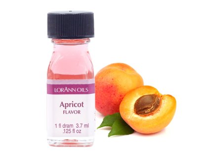 Koncentrované aroma Apricot meruňka LorAnn, 3,7ml