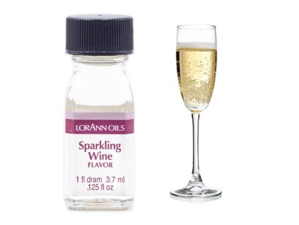 Koncentrované aroma Sparkling Wine šampaňské LorAnn, 3,7ml