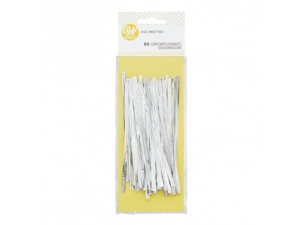cake stuff wilton silver twist ties pack of 50 1651576145cake stuff wilton silver twist ties pack of 50