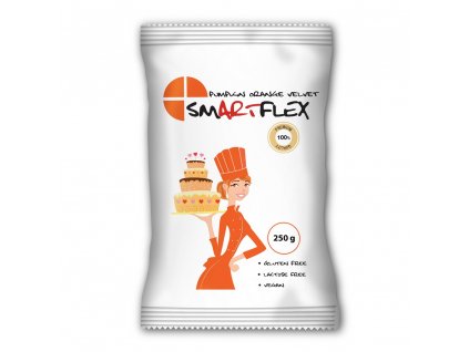smartflex pumpkin orange velvet vanilka 0 25 kg v sacku 1